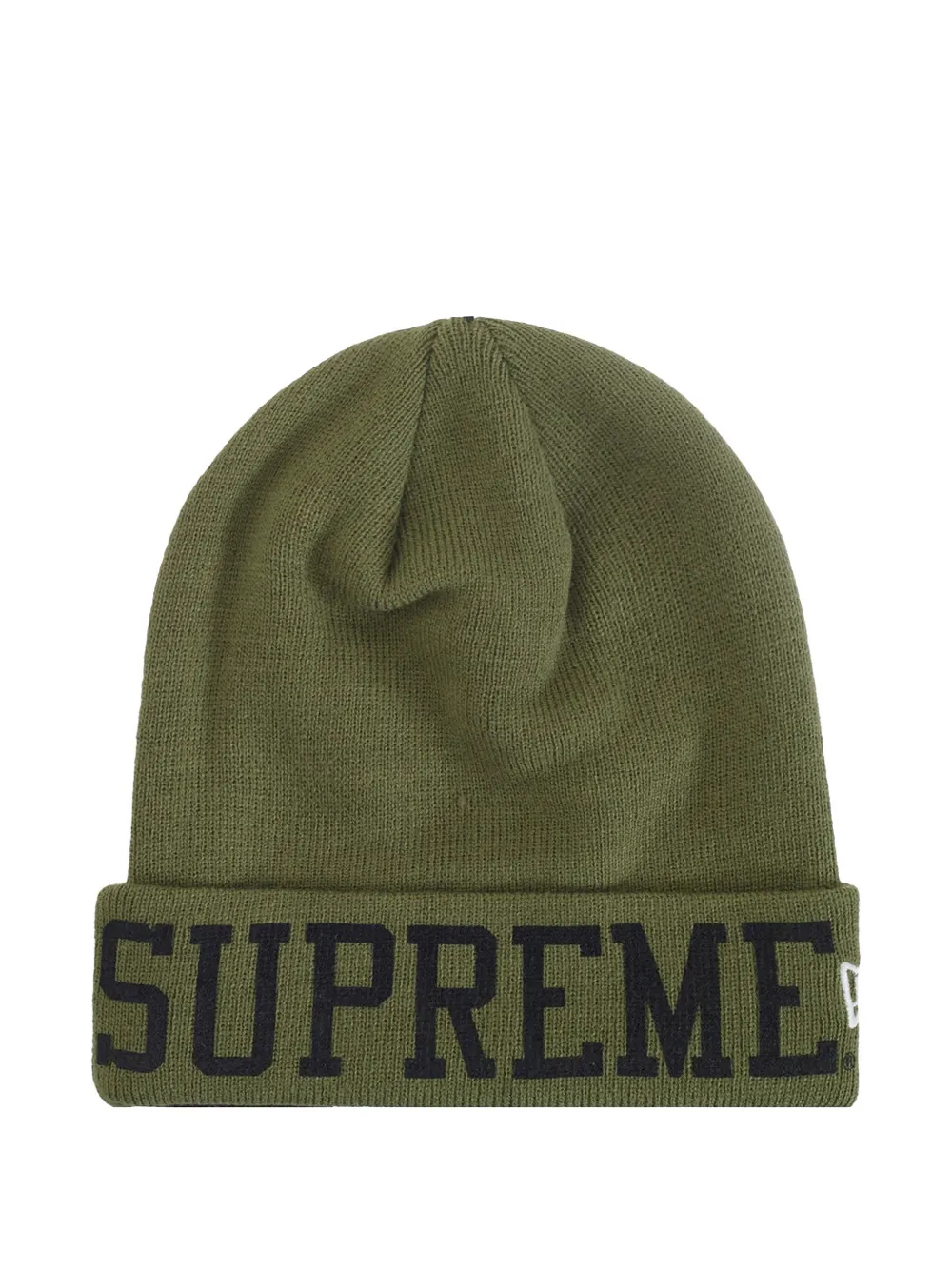 Supreme x New Era logo-patch beanie hat | Image 2