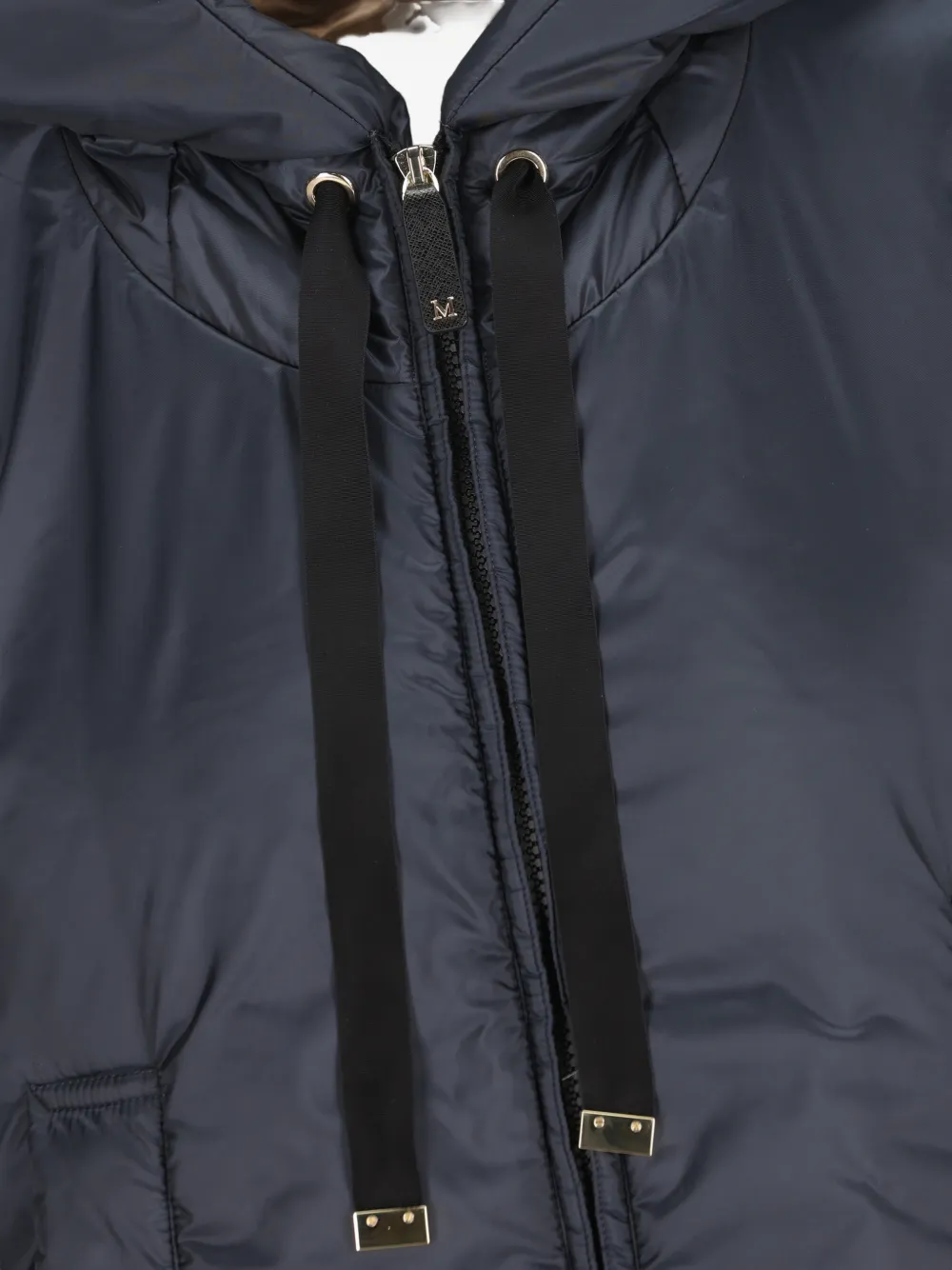  Max Mara Hooded Sleeveless Gilet - Blue 