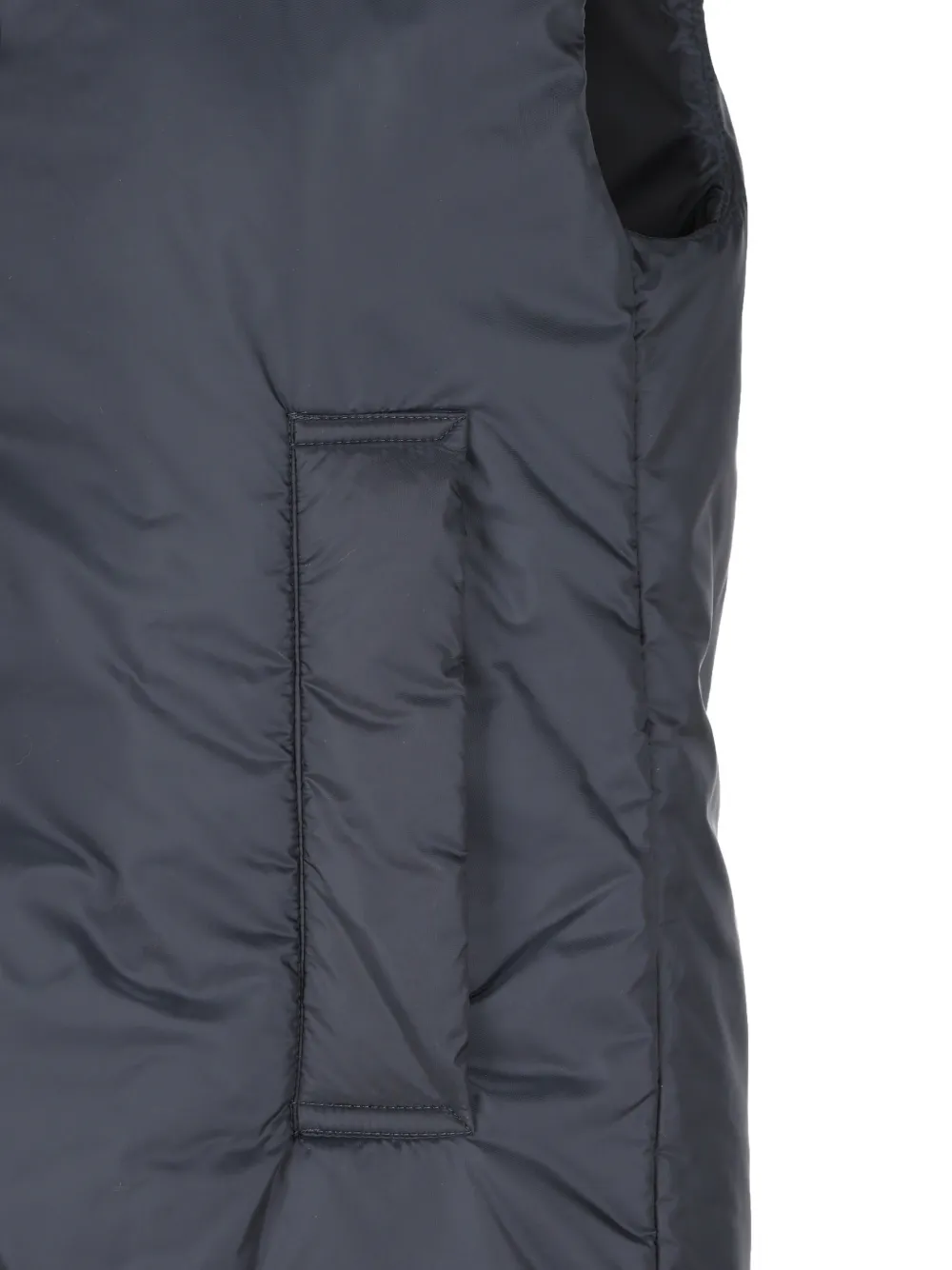 Max Mara Gilet met capuchon Blauw