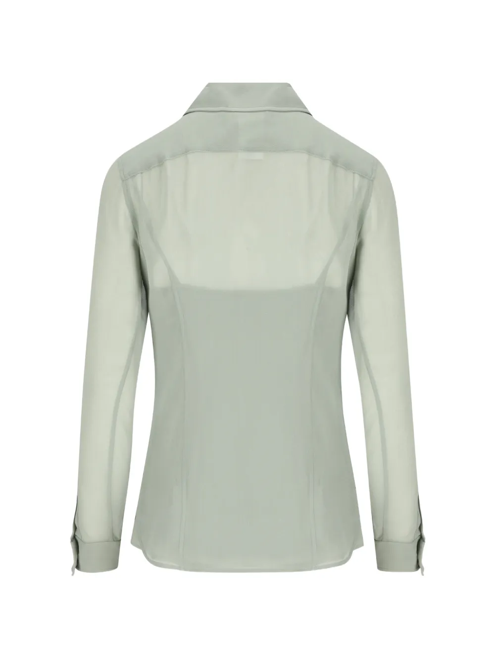  Max Mara Tie-neck Top - Green 