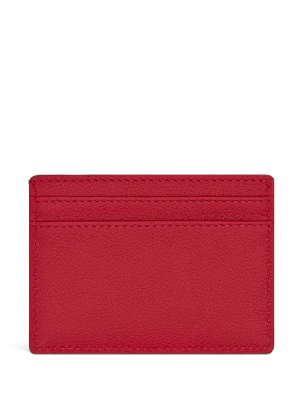 Oscar De La Renta Logo-detailed Card Holder In Red