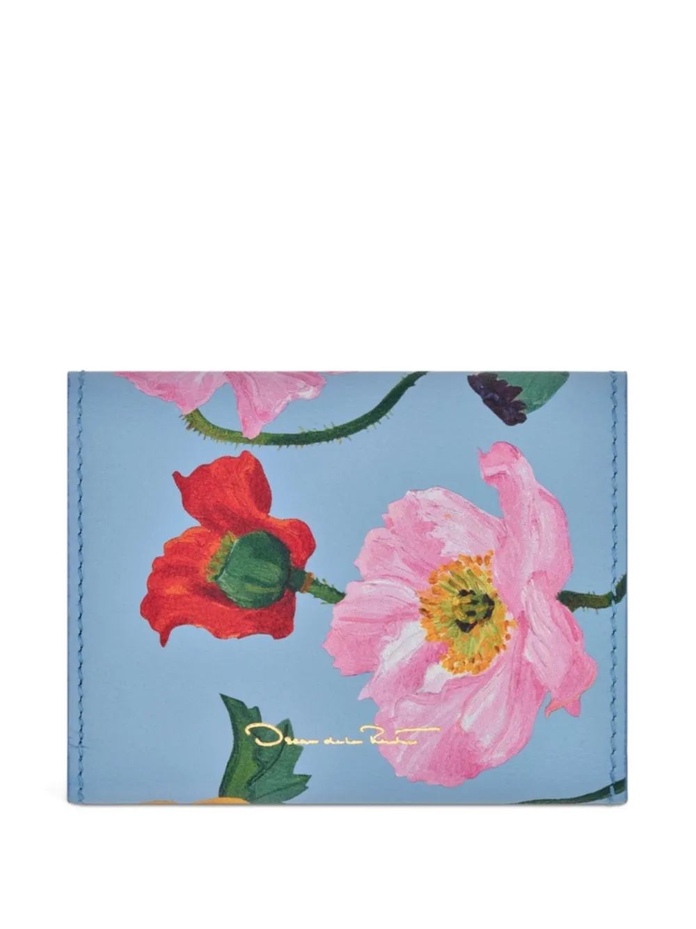 Oscar de la Renta  poppy-printed trifold wallet | Men | Image 2