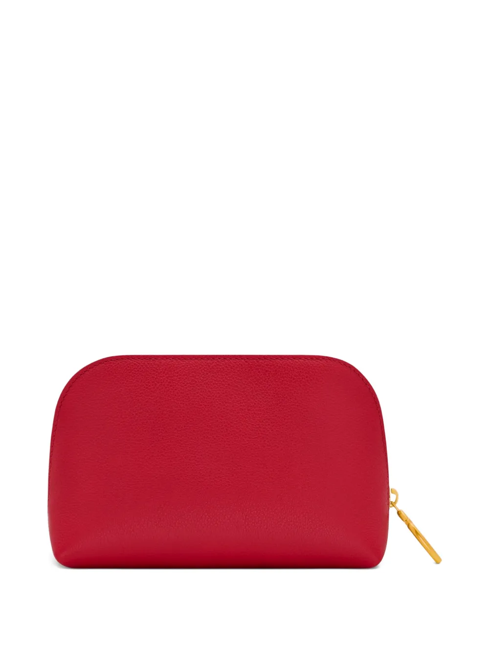 Oscar de la Renta small zip-up makeup bag - Rood