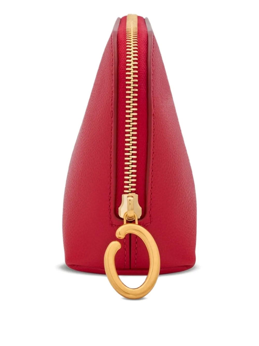 Oscar de la Renta Kleine make-up tas met rits Rood