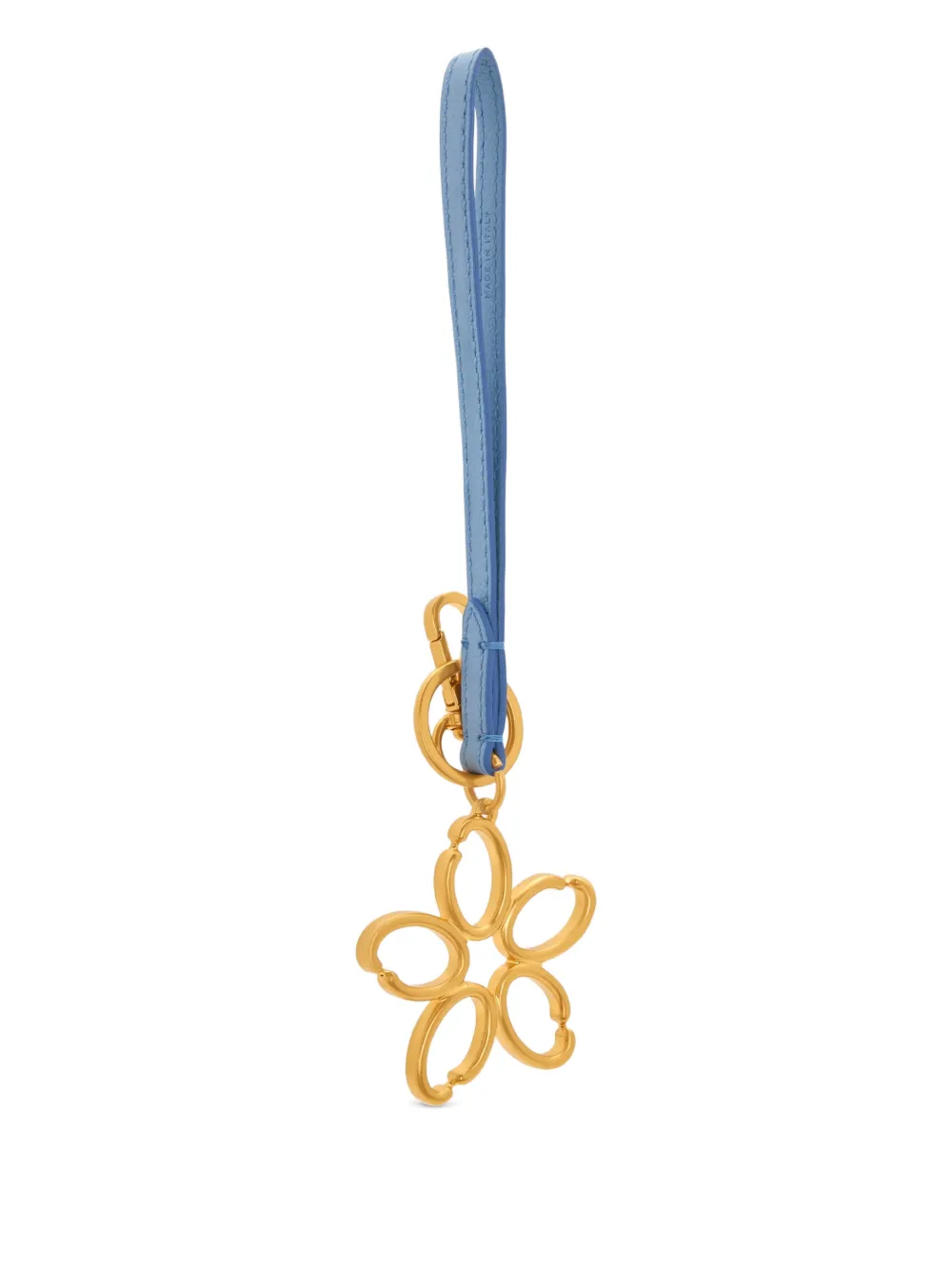  Oscar De La Renta O Flower Keyring - Gold 