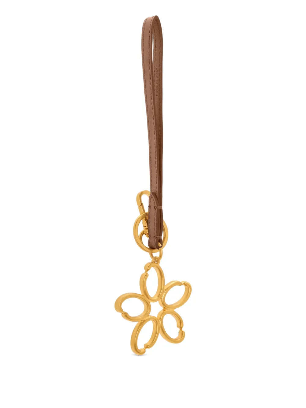 Oscar de la Renta O Flower sleutelhanger Goud
