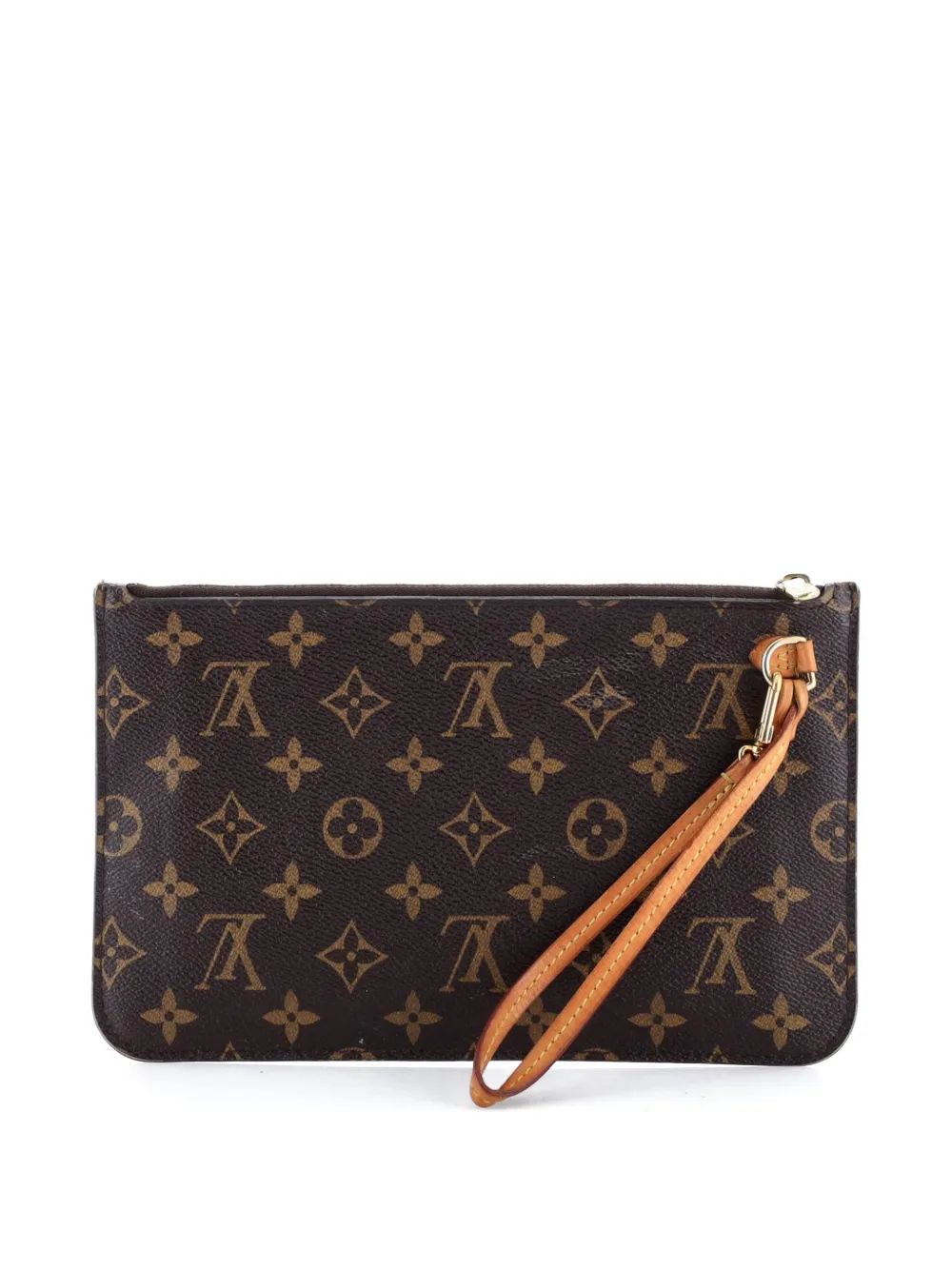 Louis Vuitton Pre-Owned Neverfull Pochette Monogram Canvas Large pouch - Marrone