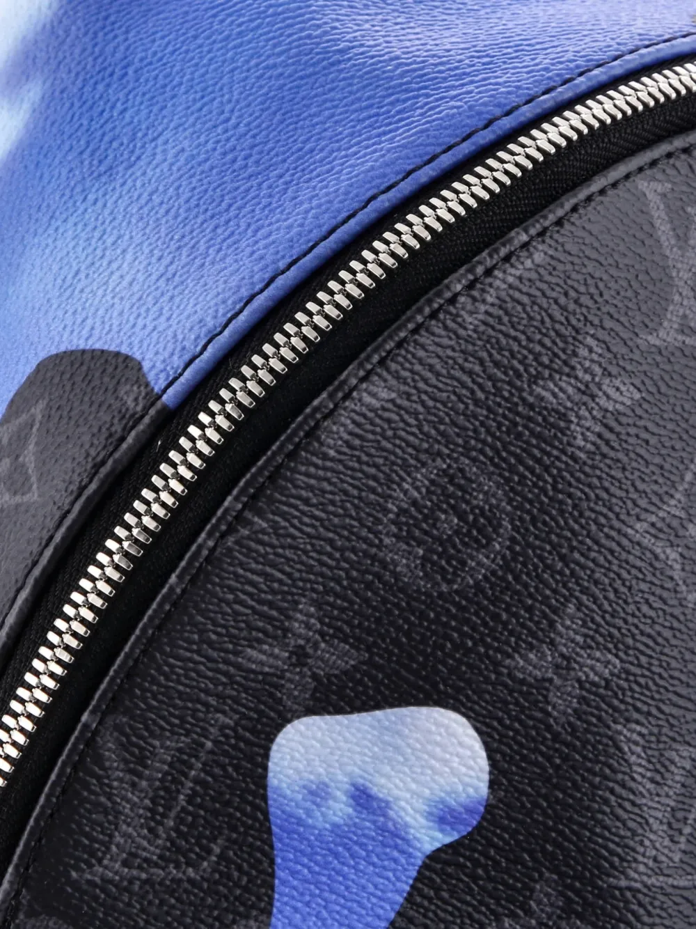 LOUIS VUITTON Pre-owned Discovery Nm Sunrise Monogram Eclipse Canvas Mm Backpack In Black