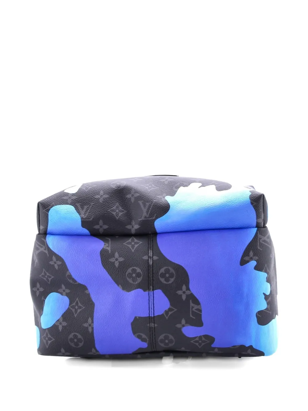 LOUIS VUITTON Pre-owned Discovery Nm Sunrise Monogram Eclipse Canvas Mm Backpack In Black