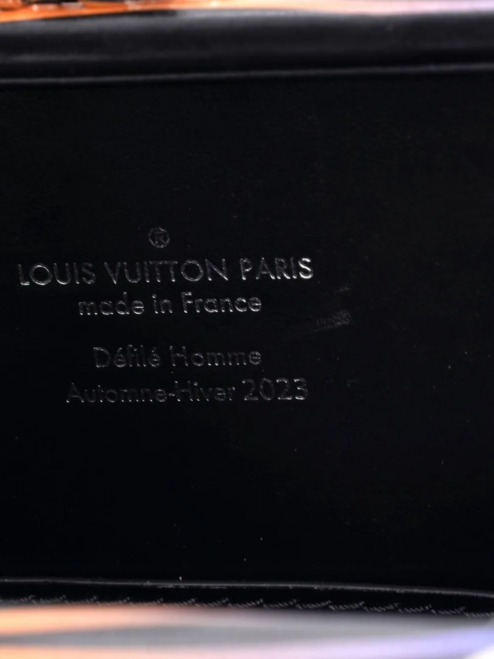 Pre-owned Louis Vuitton Vertical Clutch Box Logo Embossed Xl Epi Leather Shoulder Bag In Multi