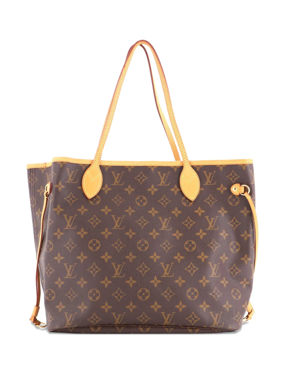 Pre-owned Louis Vuitton Neverfull Monogram Canvas Mm Tote Bag In Brown