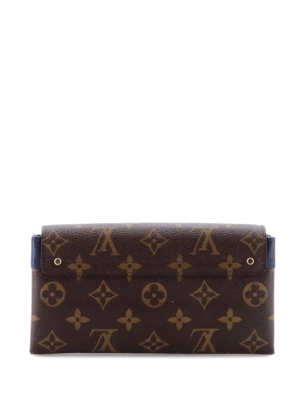 LOUIS VUITTON Pre-owned Elysee Wallet Monogram Canvas And Leather Small Wallets In Brown