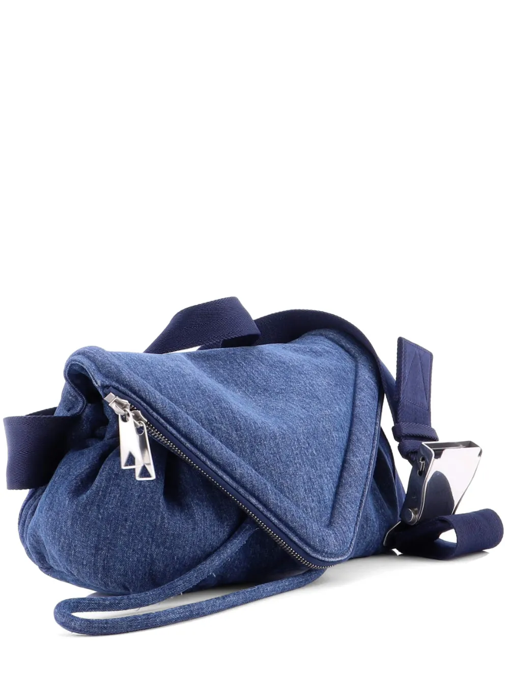 Bottega Veneta Pre-Owned Beak Denim belt bag - Blu