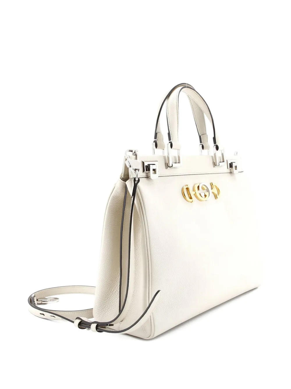 Zumi Top Handle Bag Leather Medium Satchel