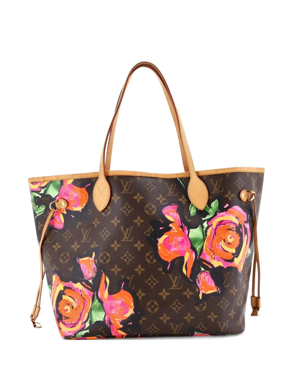 Louis Vuitton Pre-Owned Neverfull Limited Edition Monogram Roses MM tote bag - Marrone