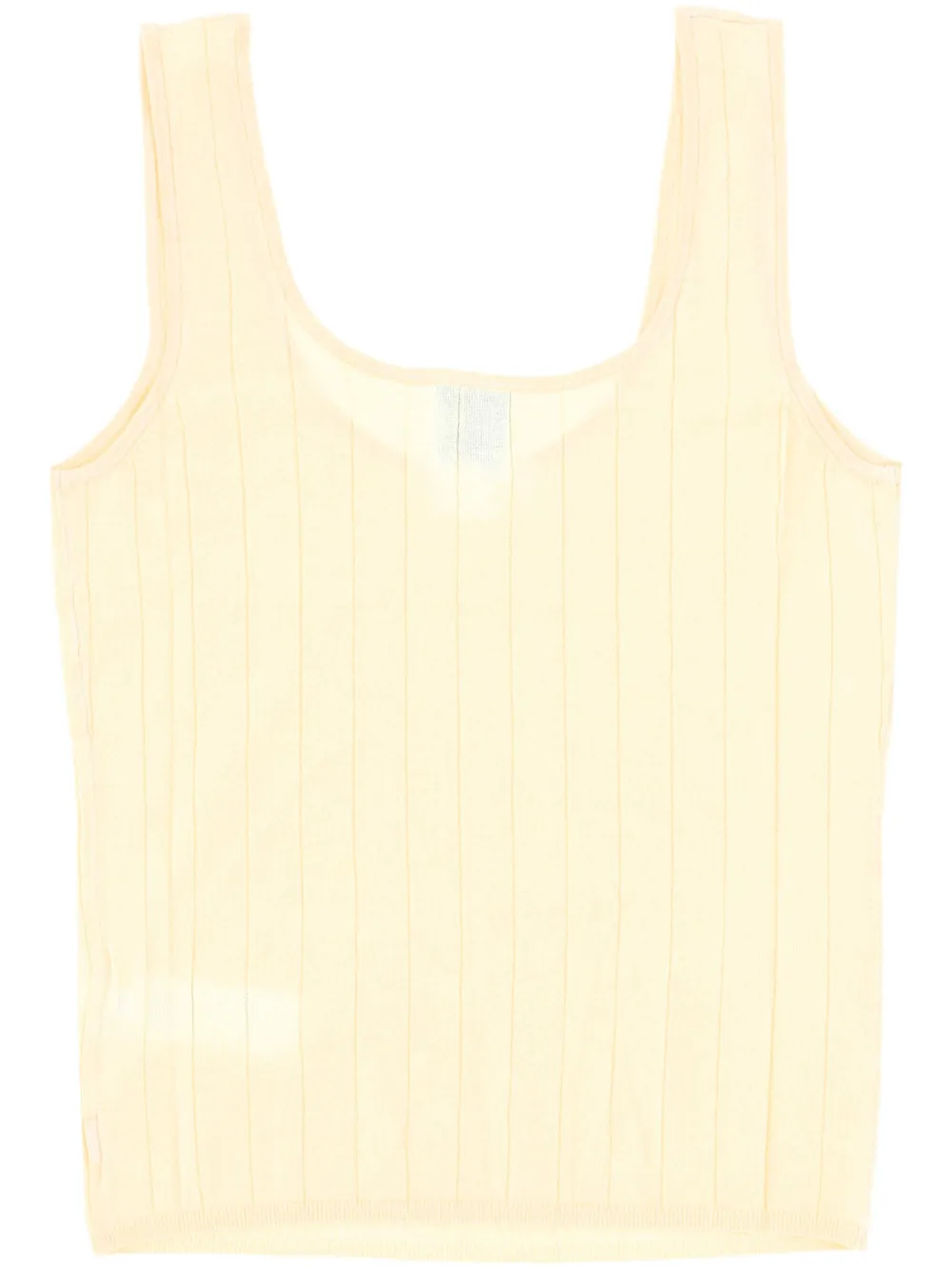 Calvin Klein Ribbed Tank Top In White