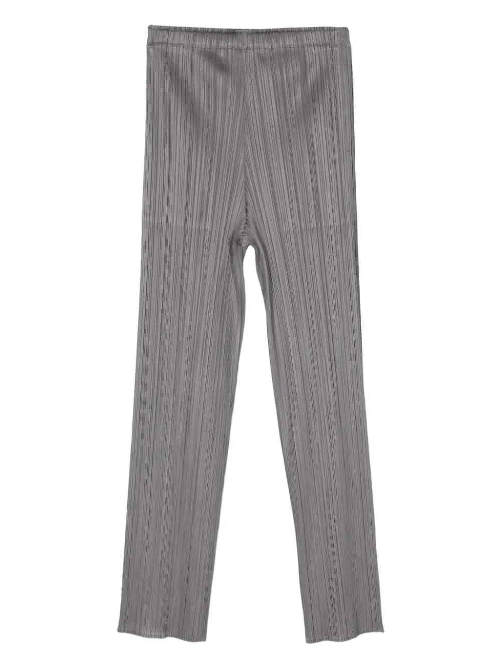 Pleats Please Issey Miyake plissé-effect trousers - Grijs