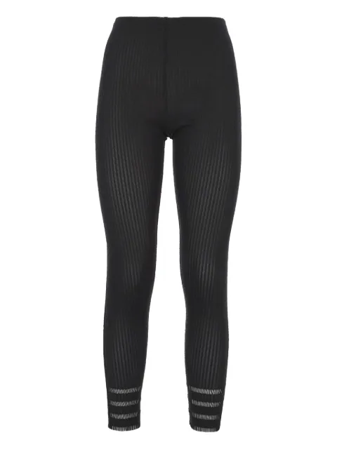 Pleats Please Issey Miyake leggins tejidos de canalé