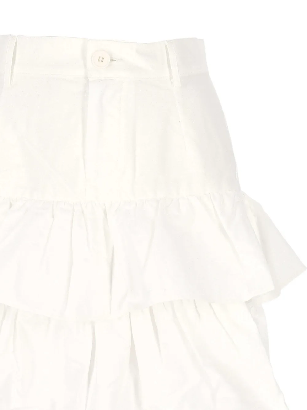  Fiorucci Falda Con Volantes - Blanco 