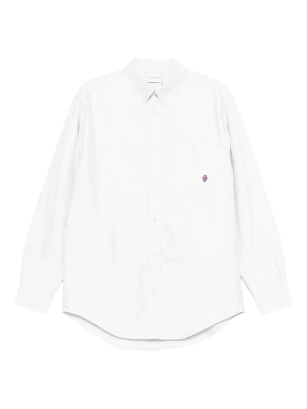 Drôle De Monsieur La Chemise Oxford shirt - Bianco
