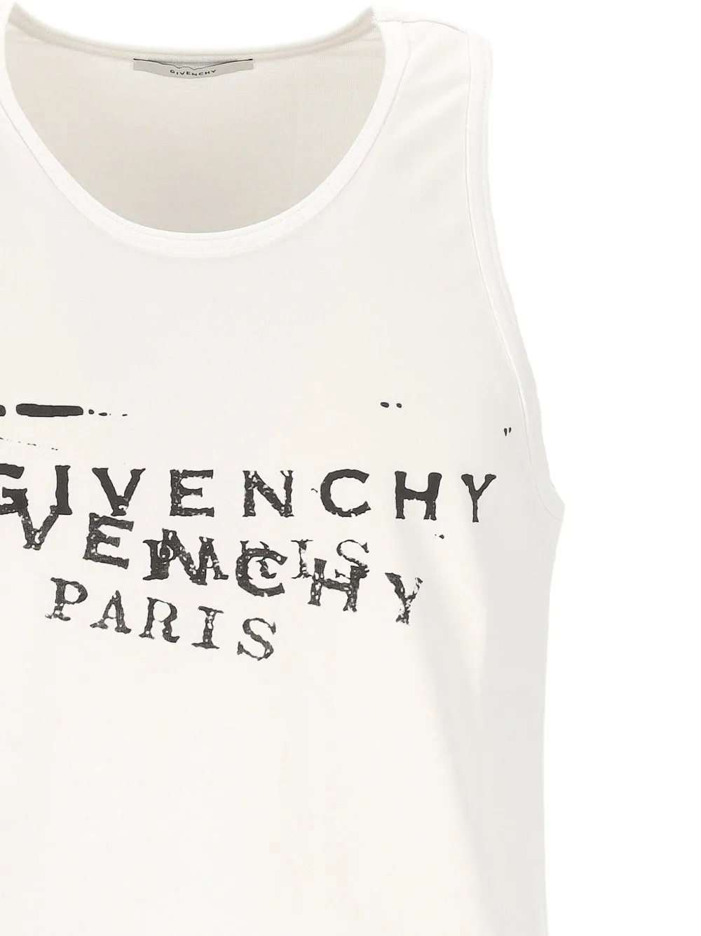 Givenchy Tanktop met logoprint Wit