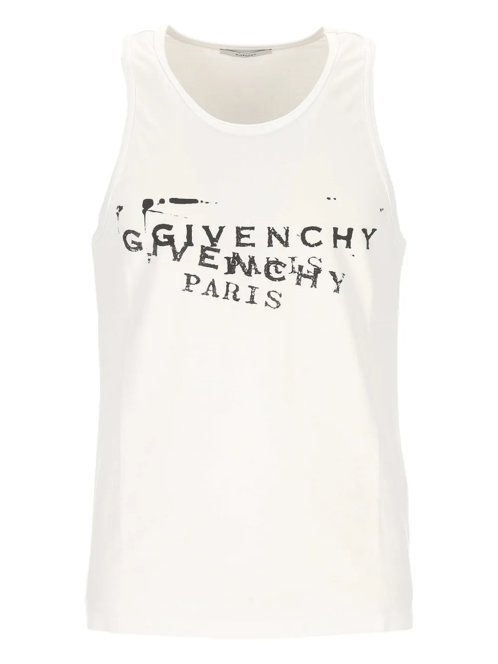 Givenchy logo-print tank top | White | Image 1