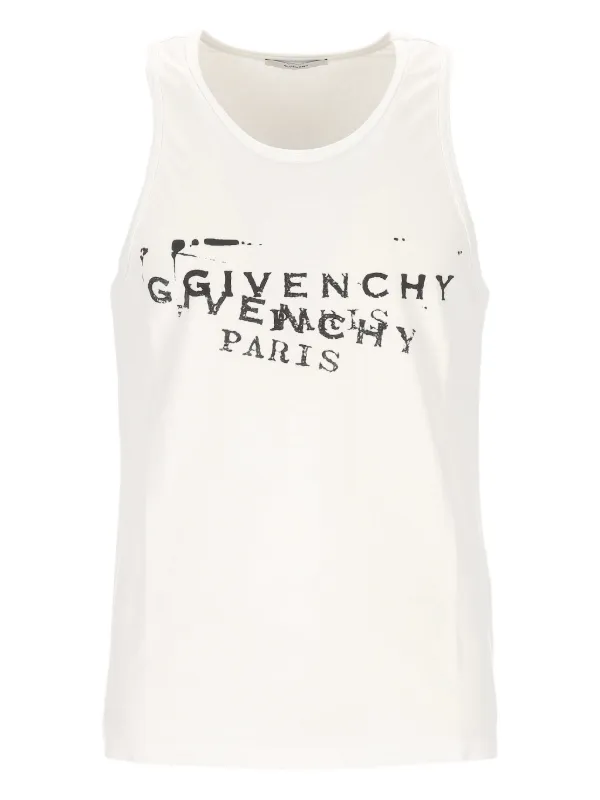 Givenchy プリント タンクトップ | ホワイト | FARFETCH JP