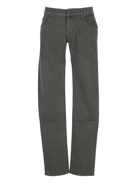 Jacob Cohën logo-patch trousers