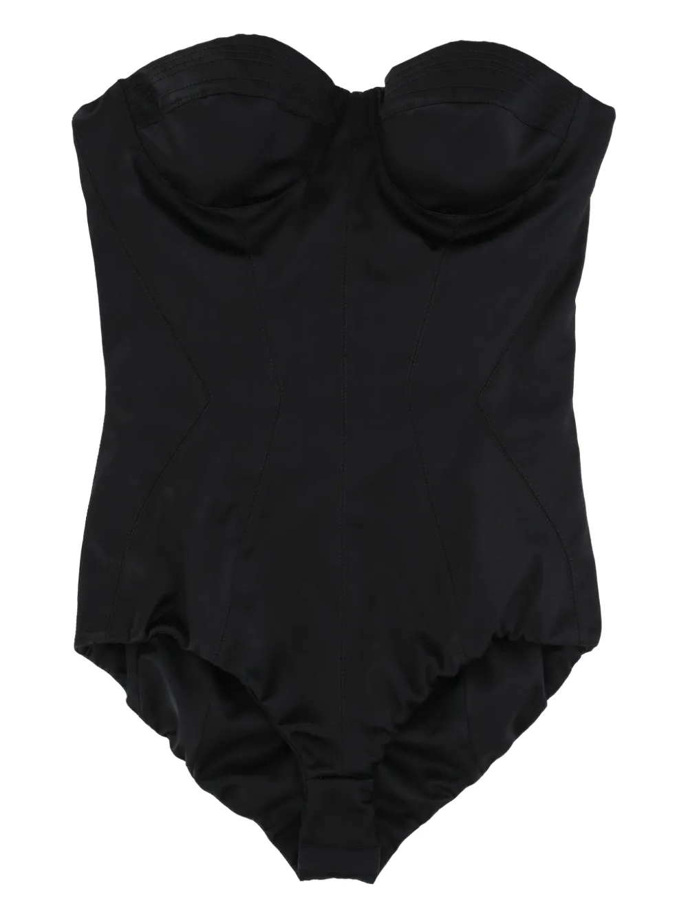 Ermanno Scervino strapless bodysuit | Black | Image 1