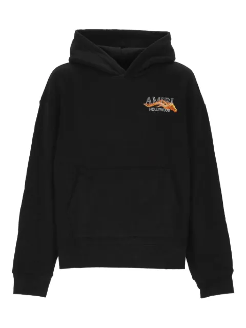 AMIRI logo-print hoodie