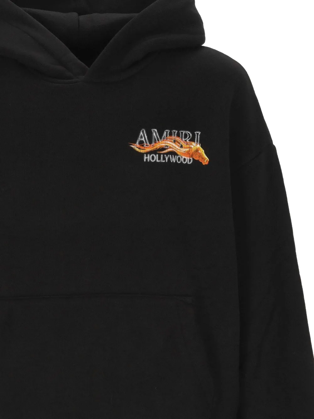 AMIRI Hoodie met logoprint Zwart