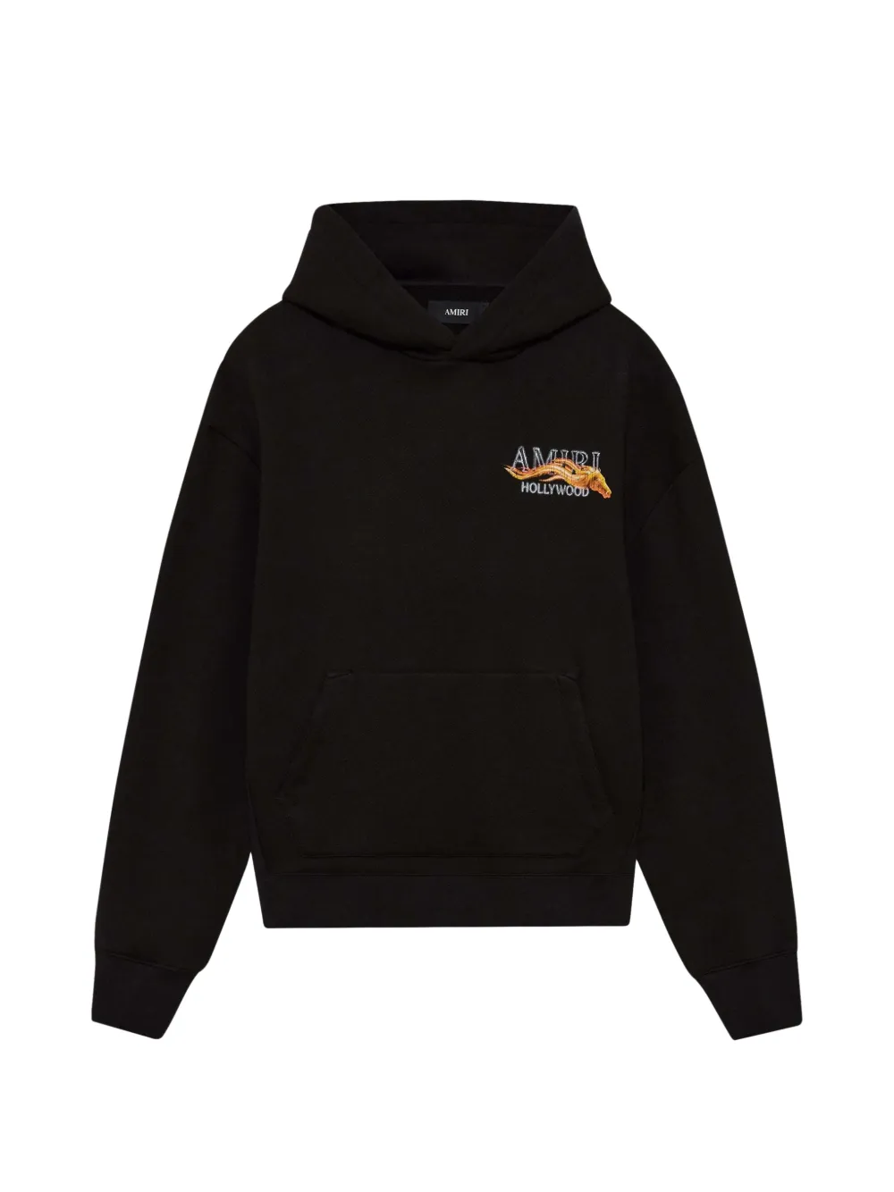 AMIRI Hoodie met logoprint Zwart