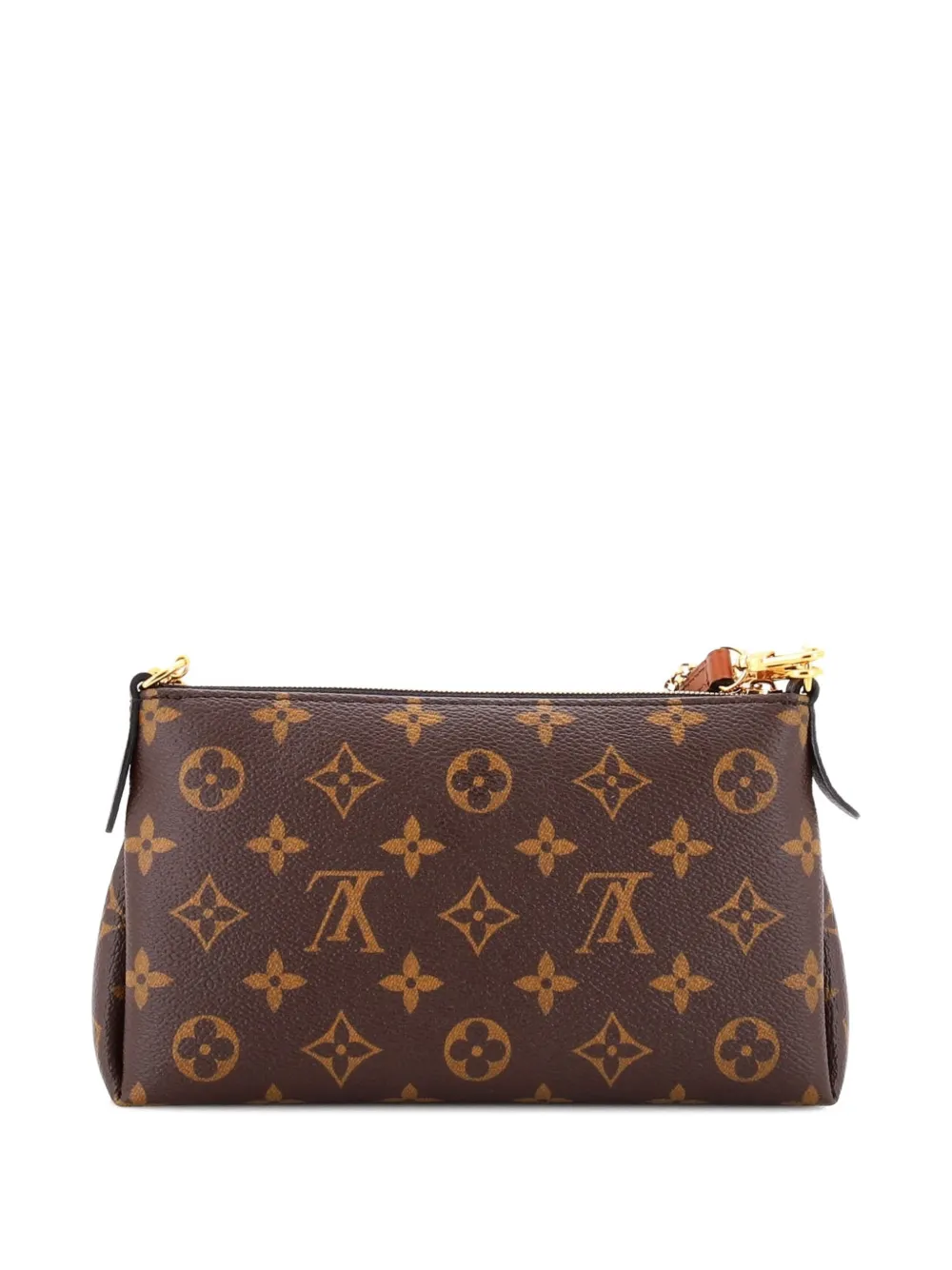 Louis Vuitton Pre-Owned Pallas Monogram Canvas with Leather clutch bag | Pre-Owned | Image 2