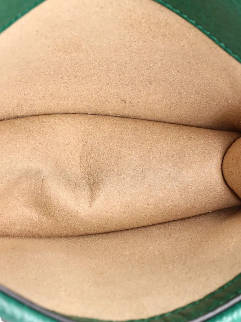 GUCCI Pre-owned Dionysus Bag Leather Super Mini Clutch Bag In Green