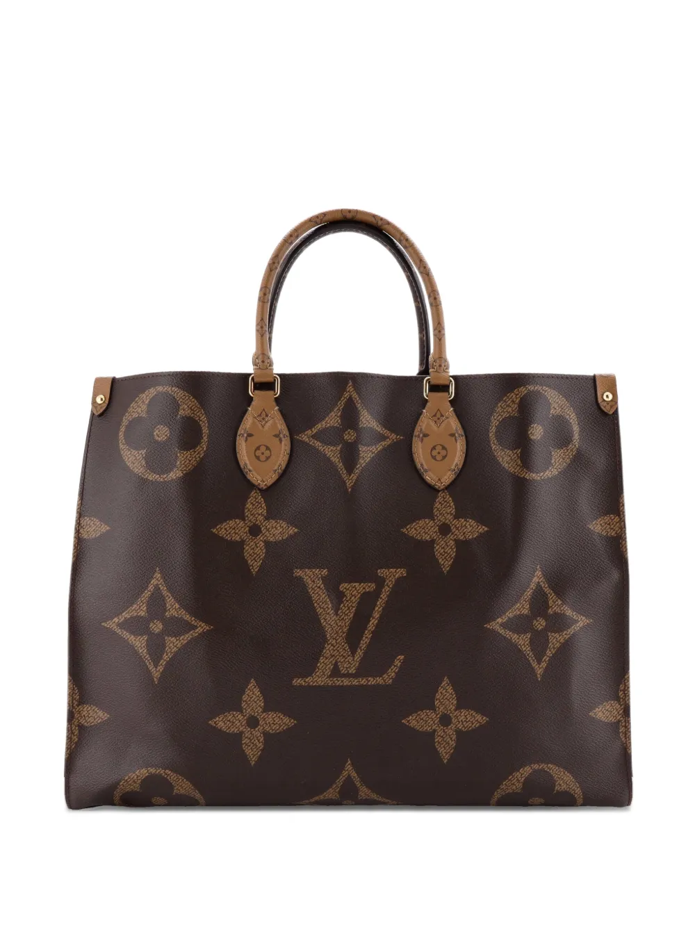 Louis Vuitton Pre-Owned OnTheGo Reverse Monogram Giant GM tote bag - Marrone