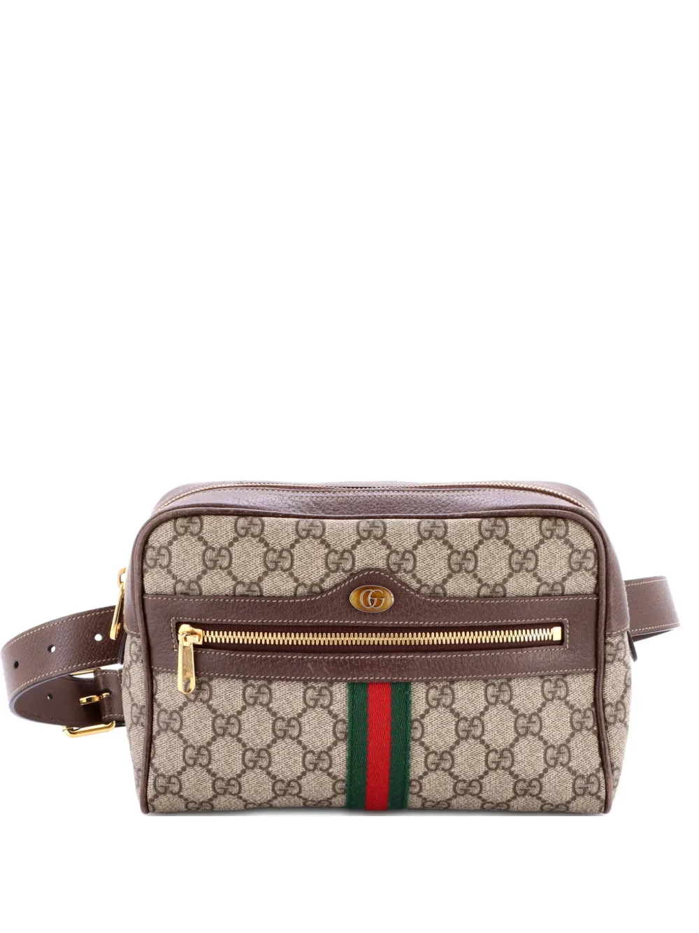 Gucci Pre-Owned Ophidia GG Coated Canvas Medium belt bag - Brown