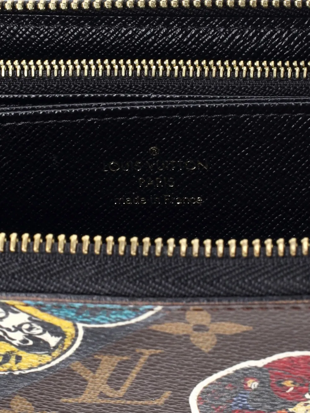 Pre-owned Louis Vuitton Zippy Wallet Limited Edition Kabuki Monogram Canvas Small Wallets In Brown