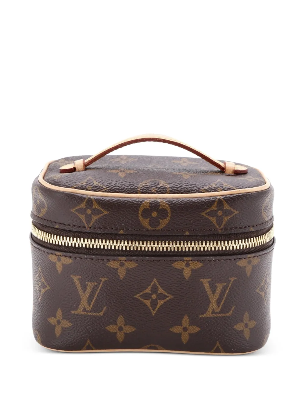 Louis Vuitton Pre-Owned Nice Vanity Case Monogram Canvas Nano pouch | Brown | Image 1