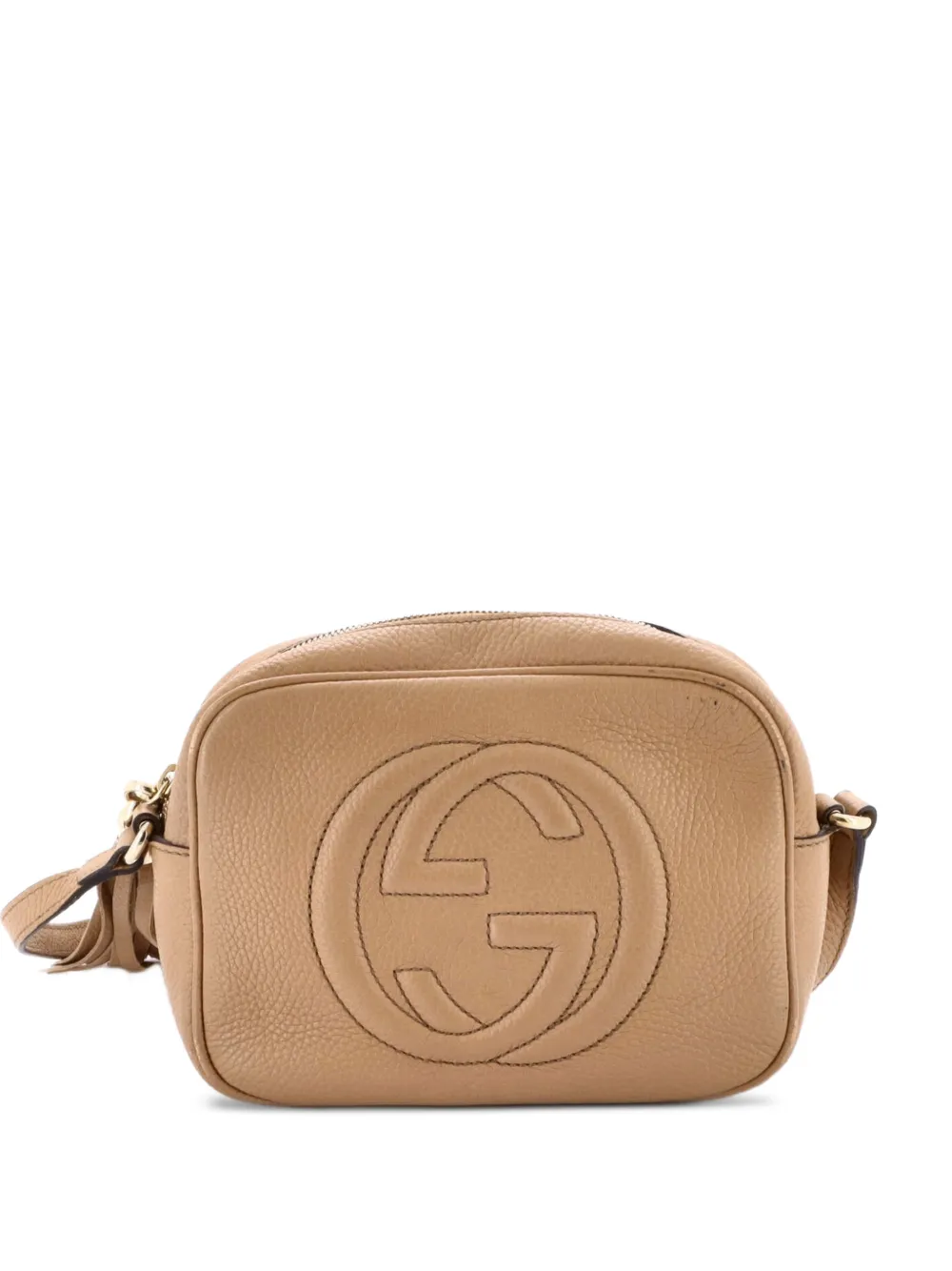 Gucci Pre-Owned Soho Disco Leather Small crossbody bag - Toni neutri