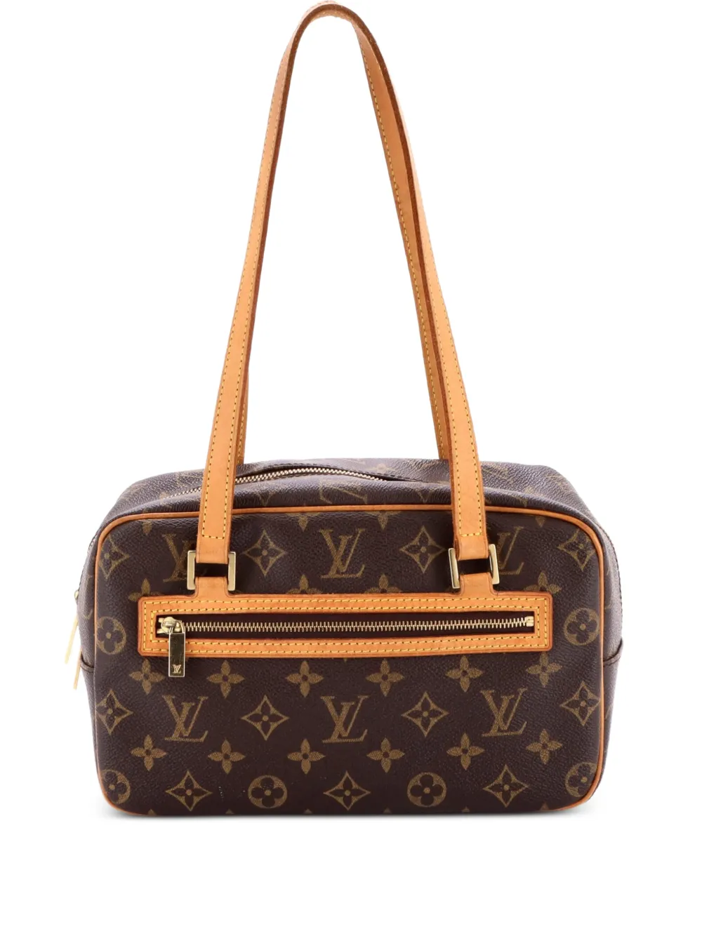 Louis Vuitton Pre-Owned Cite Handbag Monogram Canvas MM shoulder bag - Marrone