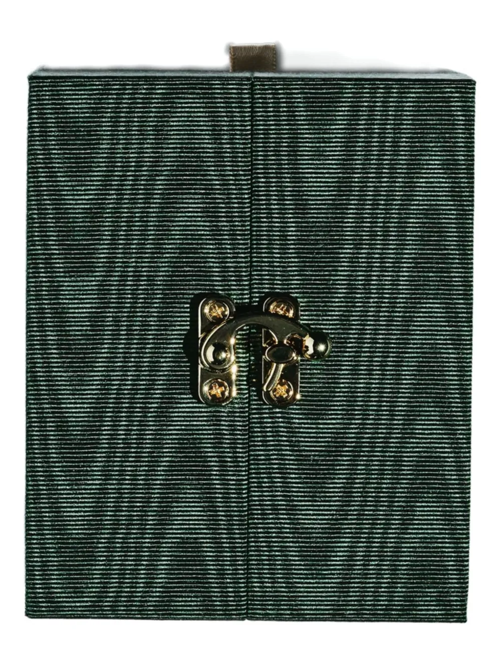 Marie Lichtenberg Luck Emerald Scapular Necklace In Gold