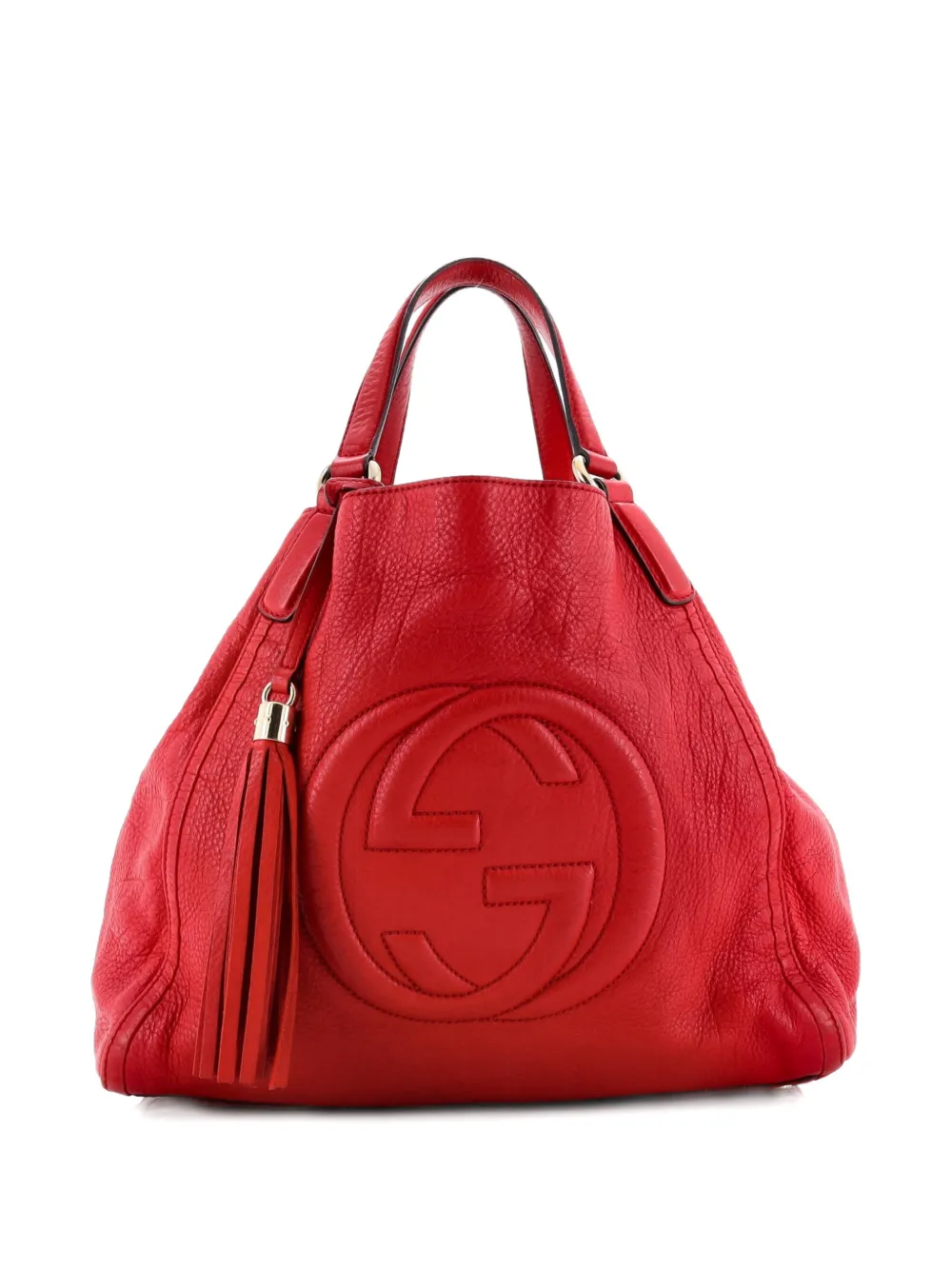 Gucci Pre-Owned Sukey Guccissima Leather Large tote bag - Rosso