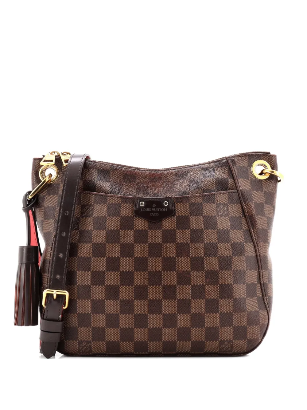 Louis Vuitton Pre-Owned South Bank Besace Bag Damier crossbody bag - Marrone
