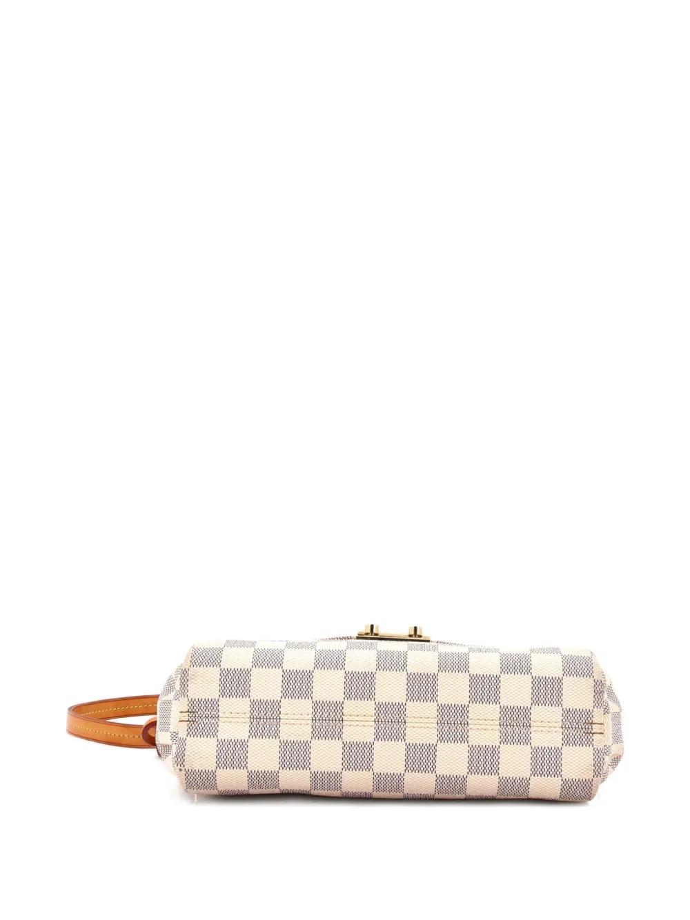 Pre-owned Louis Vuitton Croisette Handbag Damier Crossbody Bag In White