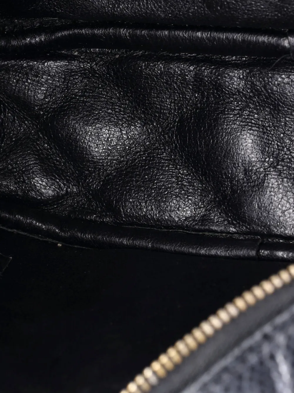 Pre-owned Chanel Camera Case Bag Quilted Caviar Mini Crossbody Bag In Black