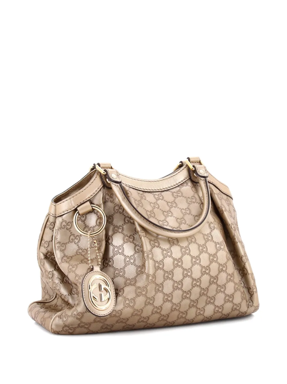 Gucci Pre-Owned Sukey Guccissima Leather Medium tote bag - Oro