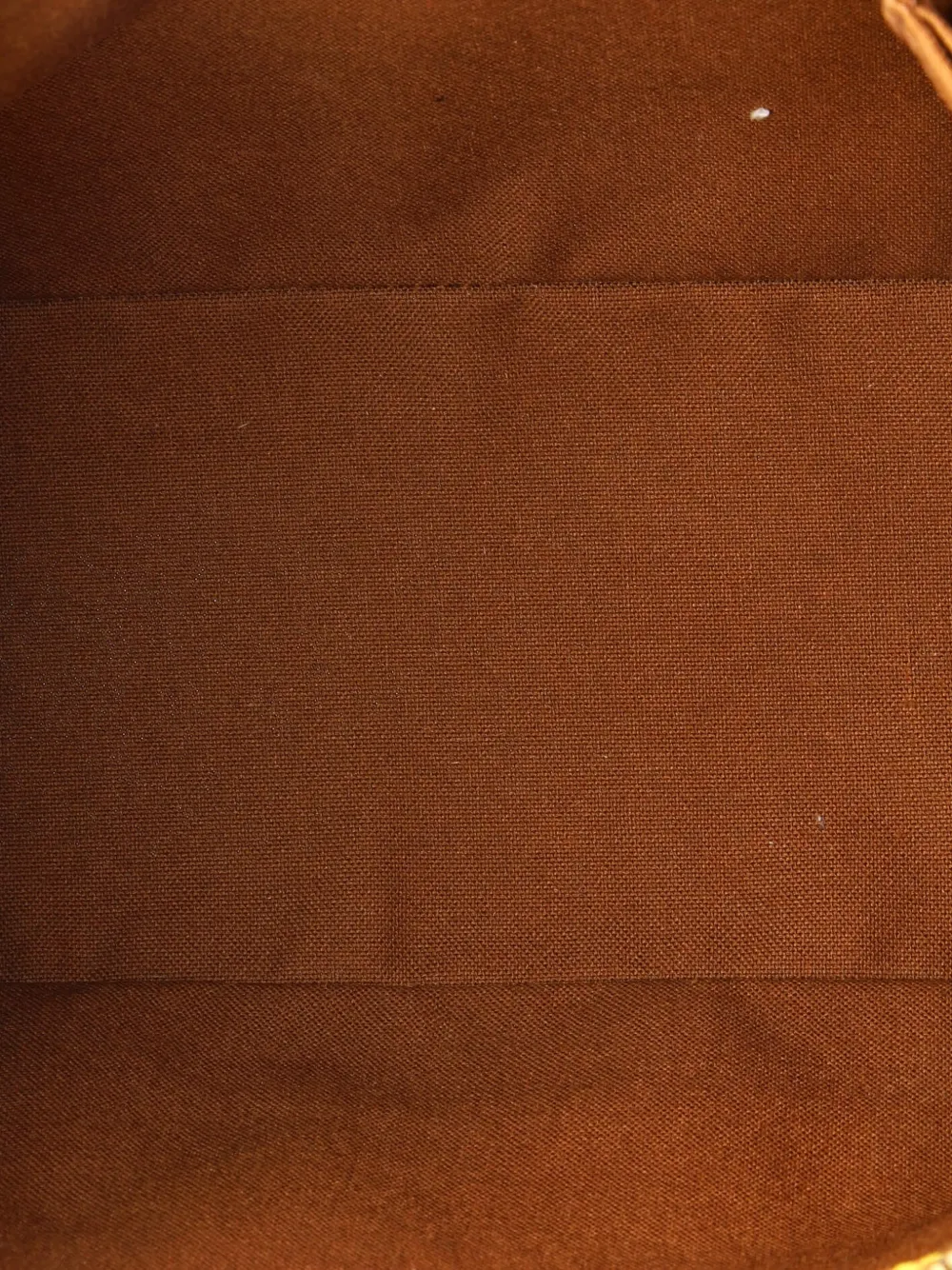 Pre-owned Louis Vuitton Cabas Piano Monogram Canvas Tote Bag In Brown