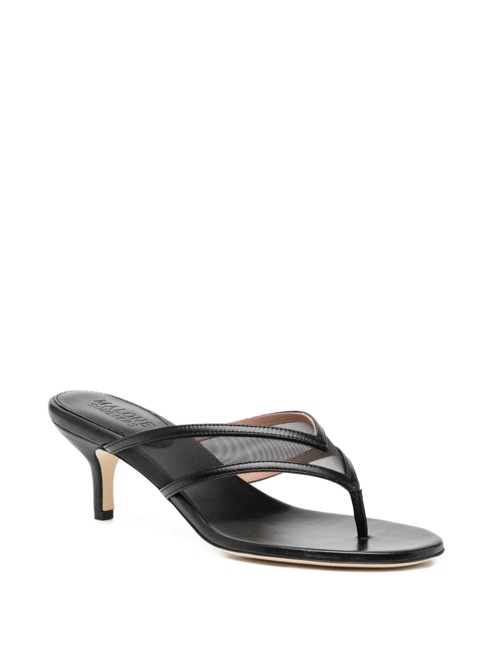 Malone Souliers 45mm Koko sandals Zwart