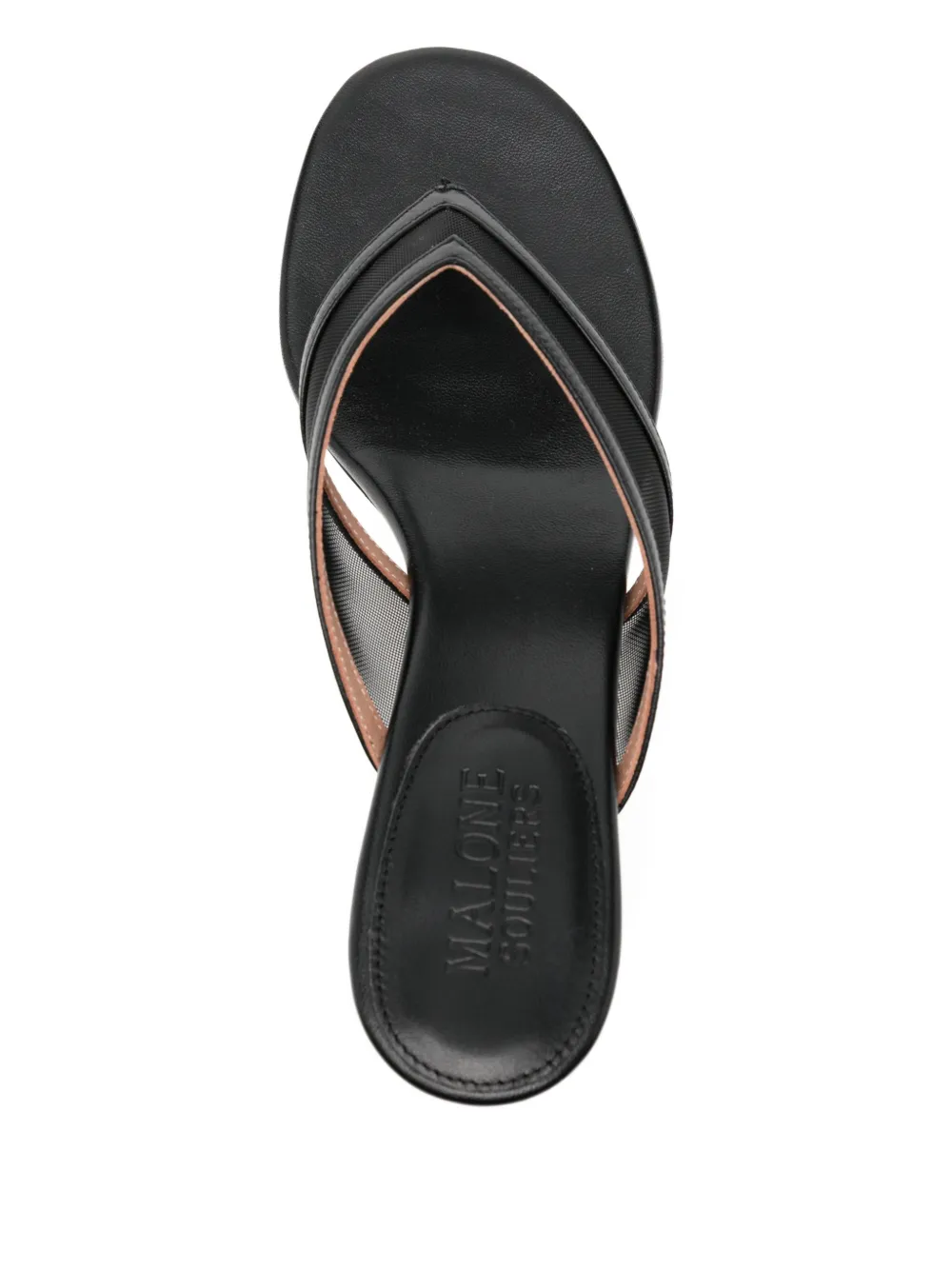 Malone Souliers 45mm Koko sandals Zwart