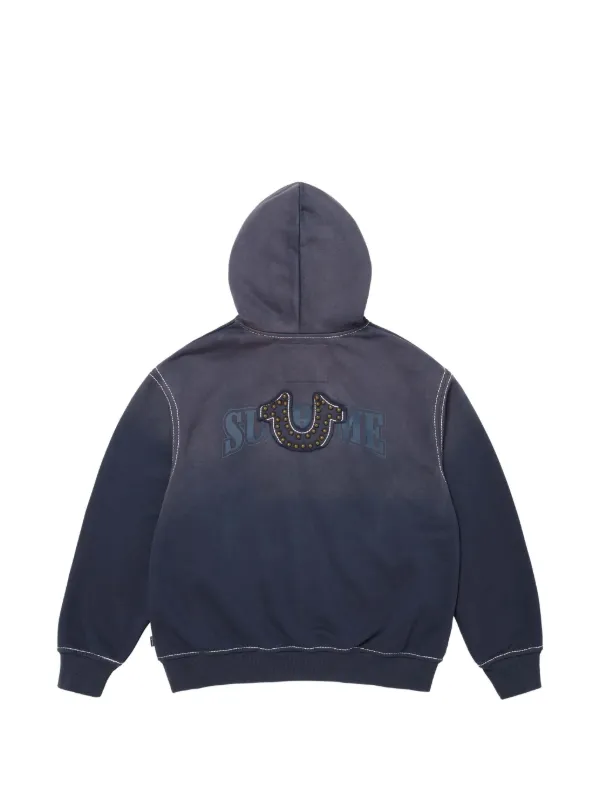 Supreme x True Religion® zip-up Hoodie | Blue | FARFETCH